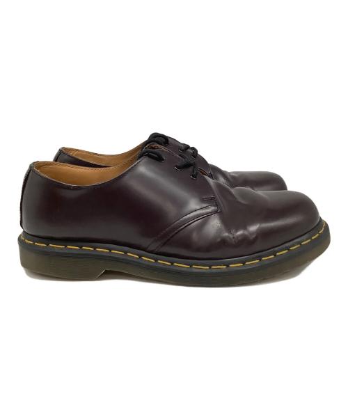 Dr.Martens（ドクターマーチン）Dr.Martens (ドクターマーチン) 3ホールシューズ バーガンディー サイズ:UK9の古着・服飾アイテム