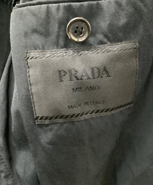 PRADA（プラダ）PRADA (プラダ) テーラードジャケット ネイビー サイズ:44の古着・服飾アイテム
