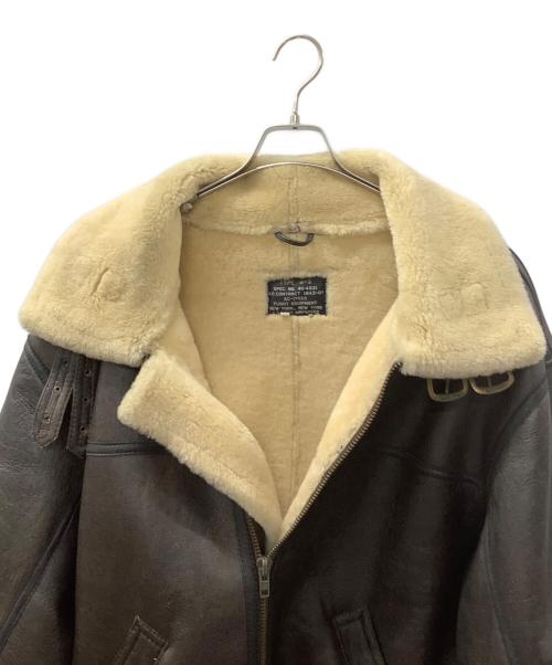 FLIGHT EQUIPMENT（フライト イクイップメント）FLIGHT EQUIPMENT (フライト イクイップメント) B-3 フライトジャケット ブラウン サイズ:Mの古着・服飾アイテム