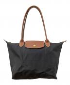LONGCHAMPロンシャン）の古着「ハンドバッグ」｜ブラック