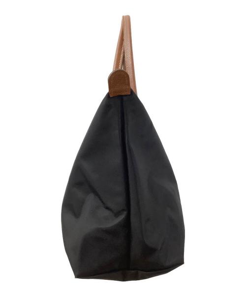 LONGCHAMP（ロンシャン）LONGCHAMP (ロンシャン) ハンドバッグ ブラックの古着・服飾アイテム