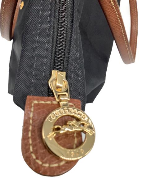 LONGCHAMP（ロンシャン）LONGCHAMP (ロンシャン) ハンドバッグ ブラックの古着・服飾アイテム