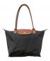 LONGCHAMP（ロンシャン）の古着「ハンドバッグ」｜ブラック