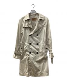 Salvatore Ferragamo（サルヴァトーレ フェラガモ）の古着「トレンチコート」｜ベージュ