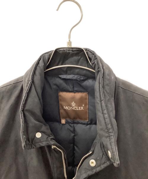 MONCLER（モンクレール）MONCLER (モンクレール) ダウンコート ブラック サイズ:2の古着・服飾アイテム