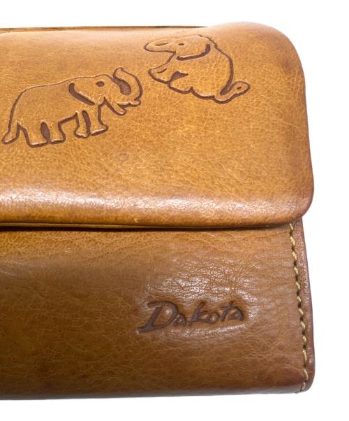 DAKOTA（ダコタ）DAKOTA (ダコタ) 長財布 ブラウンの古着・服飾アイテム