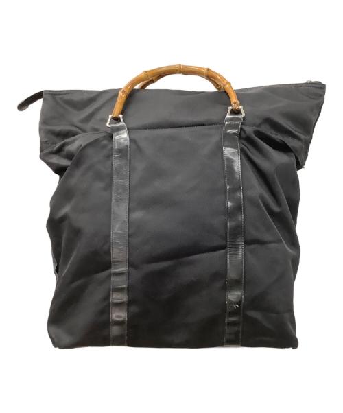GUCCI（グッチ）GUCCI (グッチ) トートバッグ ブラックの古着・服飾アイテム