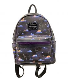 DISNEY×Lounge Fly（ディズニー×ラウンジフライ）の古着「ミニリュック」｜パープル×ネイビー