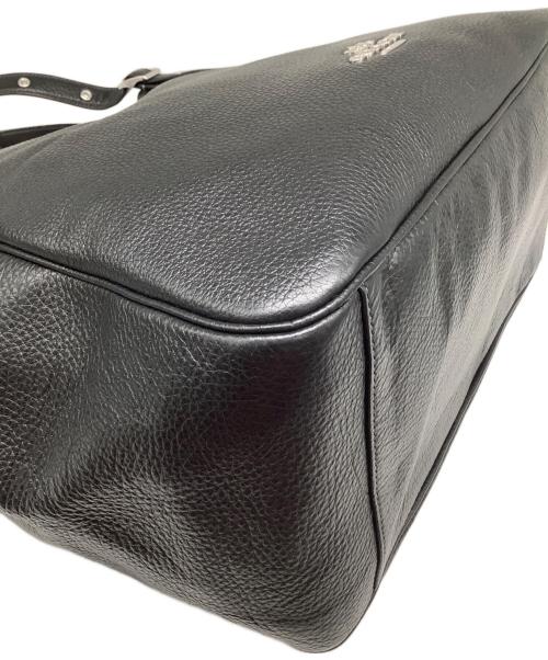 COACH（コーチ）COACH (コーチ) レザートートバッグ ブラックの古着・服飾アイテム