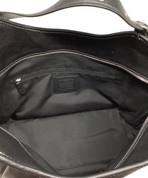 COACH（コーチ）COACH (コーチ) レザートートバッグ ブラックの古着・服飾アイテム