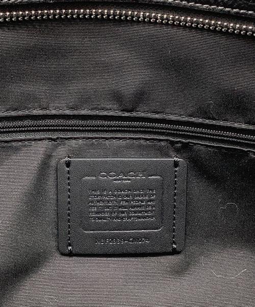 COACH（コーチ）COACH (コーチ) レザートートバッグ ブラックの古着・服飾アイテム