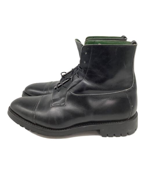 Tricker's（トリッカーズ）Tricker's (トリッカーズ) ストレートチップレースアップブーツ ブラック サイズ:28.5cmの古着・服飾アイテム