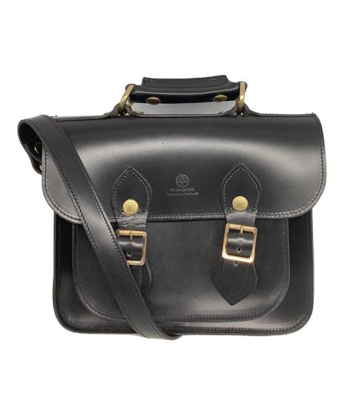 GLENROYAL（グレンロイヤル）GLENROYAL (グレンロイヤル) サッチェルバッグ ブラックの古着・服飾アイテム