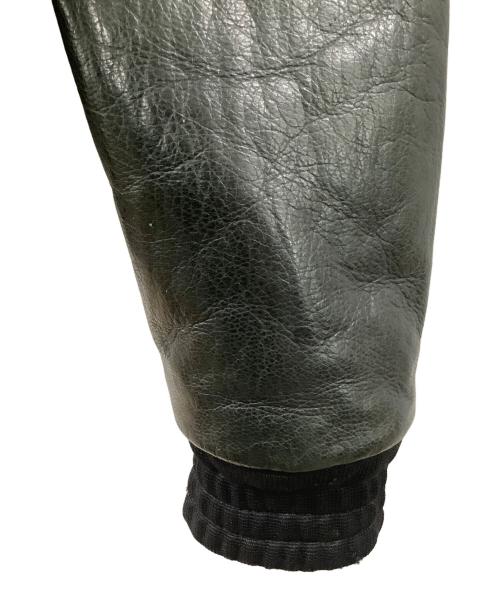BALENCIAGA（バレンシアガ）BALENCIAGA (バレンシアガ) レザージャケット ブラック サイズ:46の古着・服飾アイテム