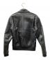 BALENCIAGA (バレンシアガ) レザージャケット ブラック サイズ:46：40000円