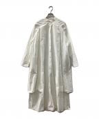 ETRE TOKYOエトレトウキョウ）の古着「長袖ワンピース」｜ホワイト