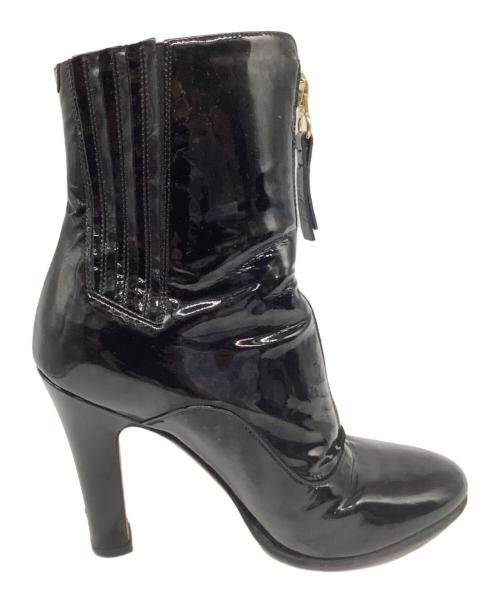 VALENTINO（ヴァレンティノ）VALENTINO (ヴァレンティノ) ショートブーツ ブラック サイズ:37の古着・服飾アイテム