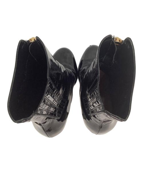 VALENTINO（ヴァレンティノ）VALENTINO (ヴァレンティノ) ショートブーツ ブラック サイズ:37の古着・服飾アイテム