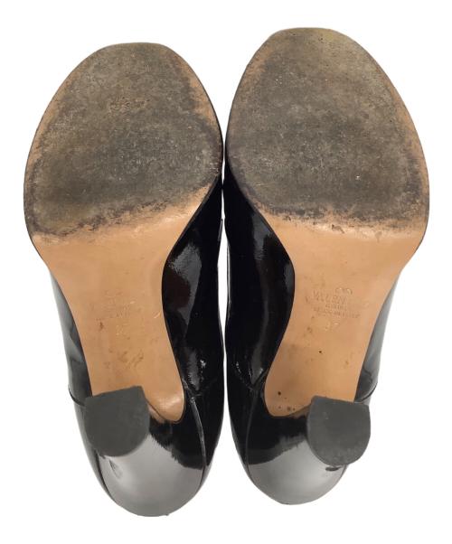 VALENTINO（ヴァレンティノ）VALENTINO (ヴァレンティノ) ショートブーツ ブラック サイズ:37の古着・服飾アイテム