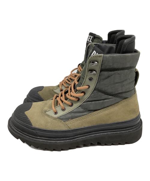 DIESEL（ディーゼル）DIESEL (ディーゼル) H-SHIROK-HB オリーブ サイズ:US8.5の古着・服飾アイテム