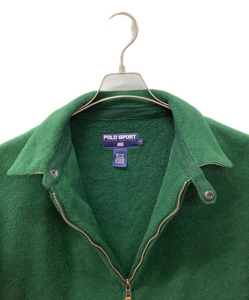 POLO SPORT（ポロスポーツ）POLO SPORT (ポロスポーツ) フリースジャケット グリーン サイズ:Lの古着・服飾アイテム