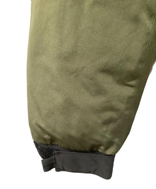 Schott（ショット）Schott (ショット) 2TONE SNORKEL DOWN PARKA カーキ×ブラック サイズ:Sの古着・服飾アイテム