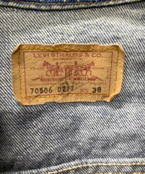 LEVI'S（リーバイス）LEVI'S (リーバイス) デニムジャケット インディゴ サイズ:38の古着・服飾アイテム