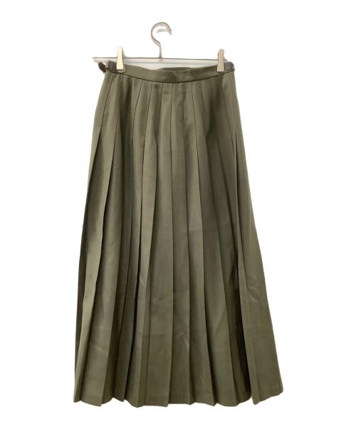 O'NEIL OF DUBLIN（オニールオブダブリン）O'NEIL OF DUBLIN (オニールオブダブリン) ラップスカート オリーブ サイズ:US8の古着・服飾アイテム