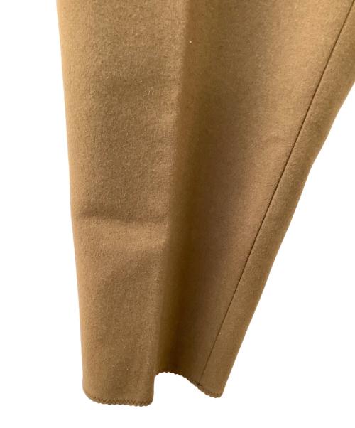 KOLOR（カラー）KOLOR (カラー) ウールカシミヤメルトンクロップドパンツ ブラウン サイズ:2の古着・服飾アイテム
