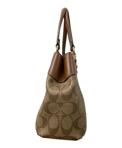 COACH（コーチ）COACH (コーチ) 2WAYバッグ ブラウンの古着・服飾アイテム