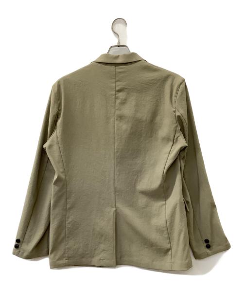 BEAUTY&YOUTH UNITED ARROWS（ビューティーアンドユースユナイテッドアローズ）BEAUTY&YOUTH UNITED ARROWS (ビューティーアンドユースユナイテッドアローズ) BY ”TORAY” DRAPE 	セットアップ カーキ サイズ:Lの古着・服飾アイテム