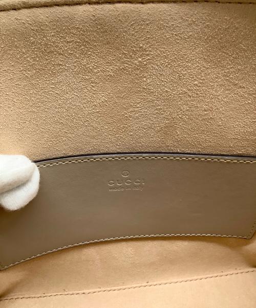 GUCCI（グッチ）GUCCI (グッチ) ホースビット1955 ベージュの古着・服飾アイテム