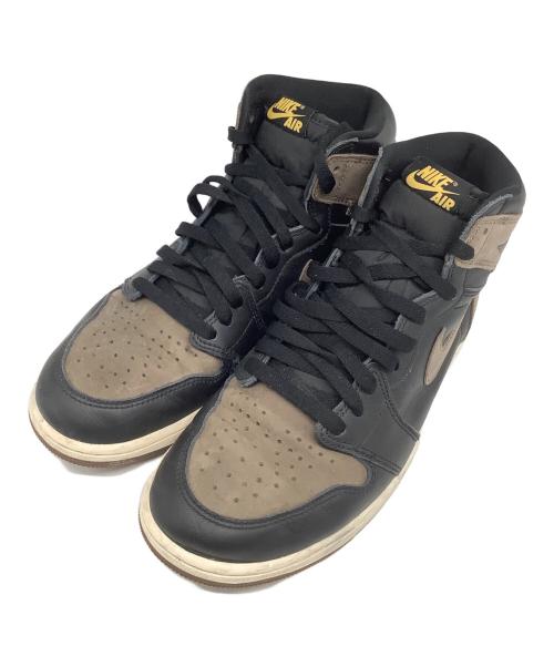 NIKE（ナイキ）NIKE (ナイキ) Air Jordan 1 Retro High OG（エアジョーダン1レトロハイ） ブラック×ブラウン サイズ:US9.5の古着・服飾アイテム