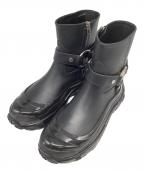 BURBERRY LONDONバーバリーロンドン）の古着「マロリーディストレスブーツ」｜ブラック