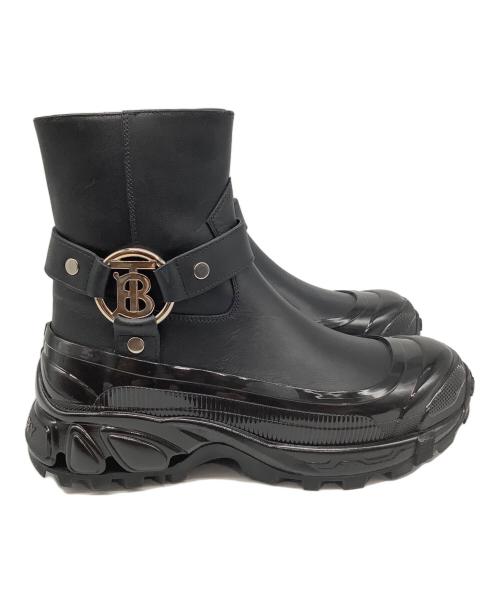 BURBERRY LONDON（バーバリーロンドン）BURBERRY LONDON (バーバリーロンドン) マロリーディストレスブーツ ブラック サイズ:37の古着・服飾アイテム