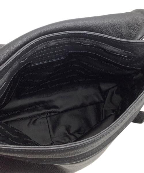 GIORGIO ARMANI（ジョルジョアルマーニ）GIORGIO ARMANI (ジョルジョアルマーニ) ショルダーバッグ ネイビーの古着・服飾アイテム