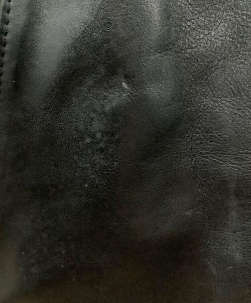 Schott（ショット）Schott (ショット) ライナー付きステアハイドレザーシングルライダースジャケット ブラック サイズ:42の古着・服飾アイテム