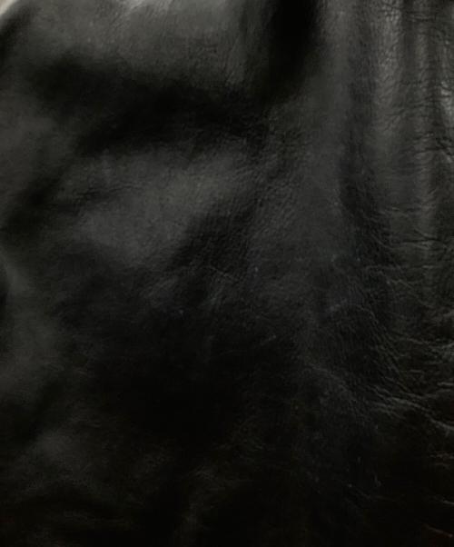 Schott（ショット）Schott (ショット) ライナー付きステアハイドレザーシングルライダースジャケット ブラック サイズ:42の古着・服飾アイテム