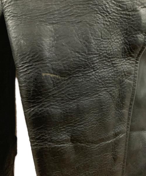 Schott（ショット）Schott (ショット) ライナー付きステアハイドレザーシングルライダースジャケット ブラック サイズ:42の古着・服飾アイテム