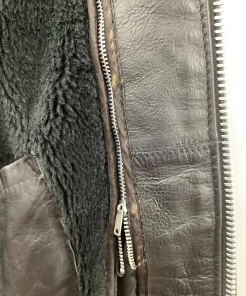 Schott（ショット）Schott (ショット) ライナー付きステアハイドレザーシングルライダースジャケット ブラック サイズ:42の古着・服飾アイテム