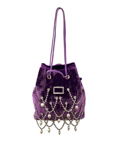 Roger Vivier（ロジェ ヴィヴィエ）Roger Vivier (ロジェ ヴィヴィエ) ペンダントミニバック パープルの古着・服飾アイテム