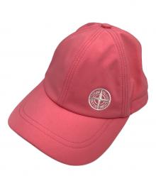STONE ISLAND（ストーンアイランド）の古着「キャップ」｜ピンク