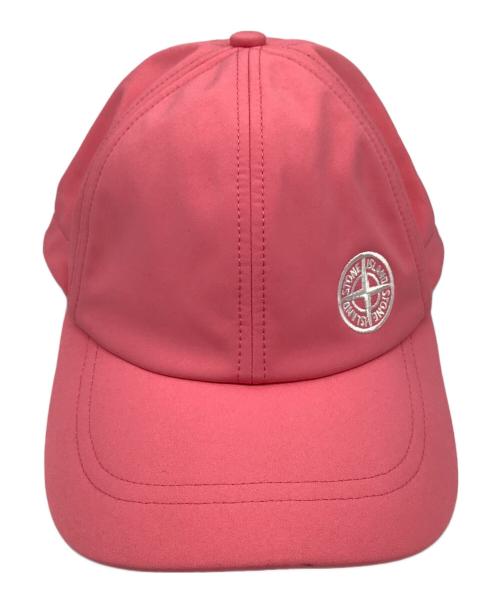 STONE ISLAND（ストーンアイランド）STONE ISLAND (ストーンアイランド) キャップ ピンク サイズ:L 未使用品の古着・服飾アイテム