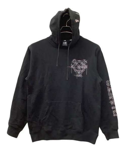 New Era（ニューエラ）New Era (ニューエラ) TAKAHIROMIYASHITA TheSoloIst. (タカヒロミヤシタ ザソロイスト) 読売ジャイアンツ (ヨミウリジャイアンツ) プルオーバーパーカー ブラック×ホワイト サイズ:XL 未使用品の古着・服飾アイテム