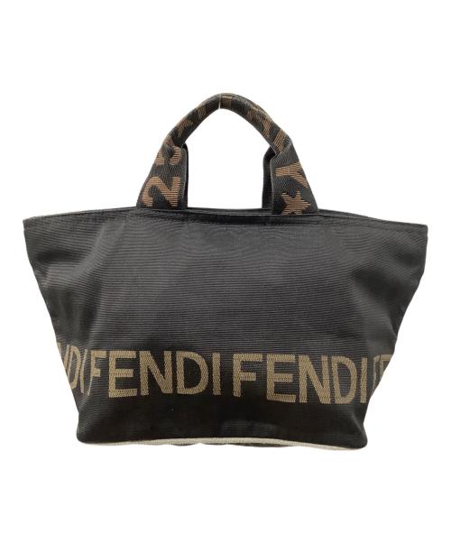 FENDI（フェンディ）FENDI (フェンディ) ハンドバッグ ブラックの古着・服飾アイテム
