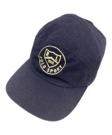 POLO SPORT（ポロスポーツ）の古着「キャップ」｜ネイビー