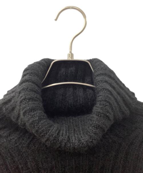 YOHJI YAMAMOTO（ヨウジヤマモト）YOHJI YAMAMOTO (ヨウジヤマモト) ニットワンピース ブラック サイズ:Mの古着・服飾アイテム