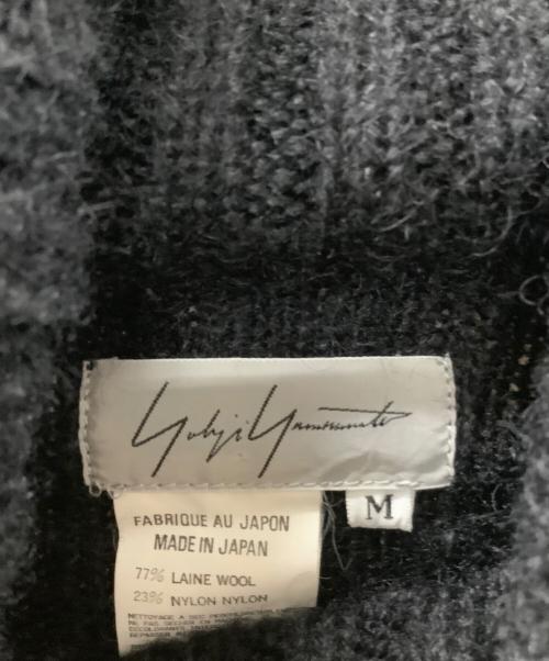 YOHJI YAMAMOTO（ヨウジヤマモト）YOHJI YAMAMOTO (ヨウジヤマモト) ニットワンピース ブラック サイズ:Mの古着・服飾アイテム