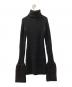 YOHJI YAMAMOTO (ヨウジヤマモト) ニットワンピース ブラック サイズ:M：8000円