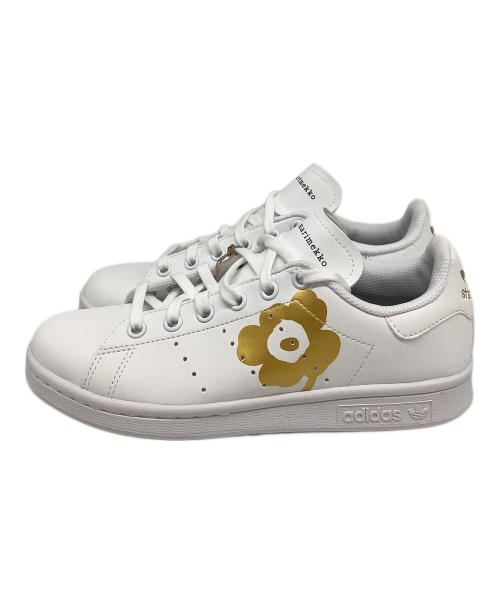 adidas（アディダス）adidas (アディダス) marimekko (マリメッコ) Adidas マリメッコ スタンスミス / marimekko Stan Smith ホワイト サイズ:US41/2 未使用品の古着・服飾アイテム